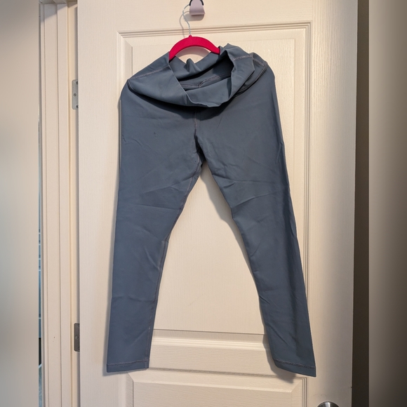 TNA full length blue leggings - Picture 1 of 3